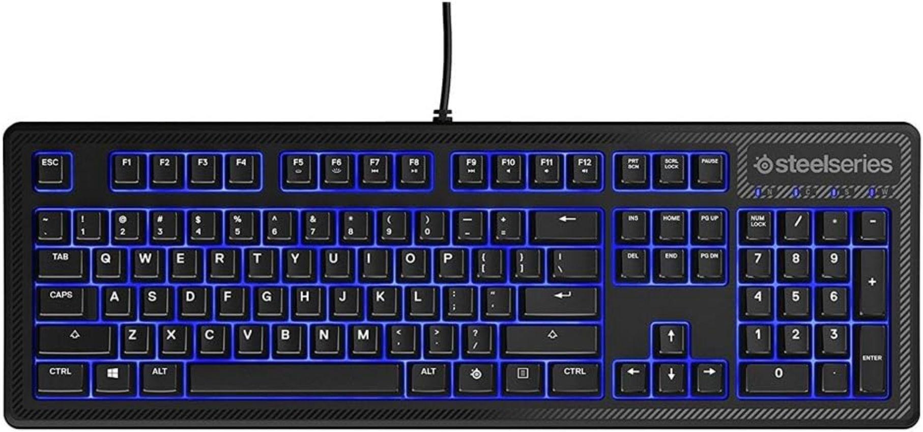 Refurbished SteelSeries Apex 100 LED Gaming Keyboard - Reebelo United Kingdom