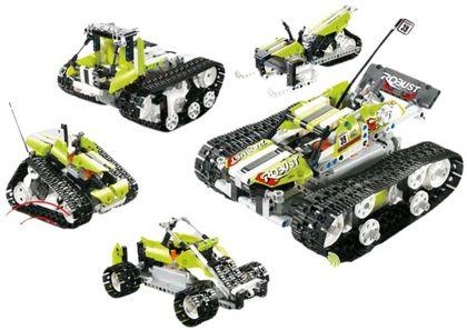 TECHNOLOGY RC 5 in 1 Build-up Remote Control Car & Robot