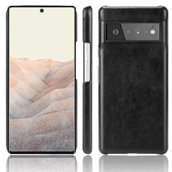 TechUp Hard Leather Case for Google Pixel 6A
