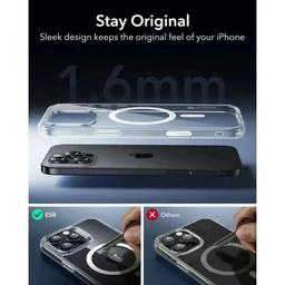 TechUp MagSafe Clear Phone Case for iPhone 16