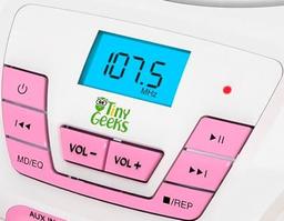 TinyGeeks Tunes Kids Boombox CD Player