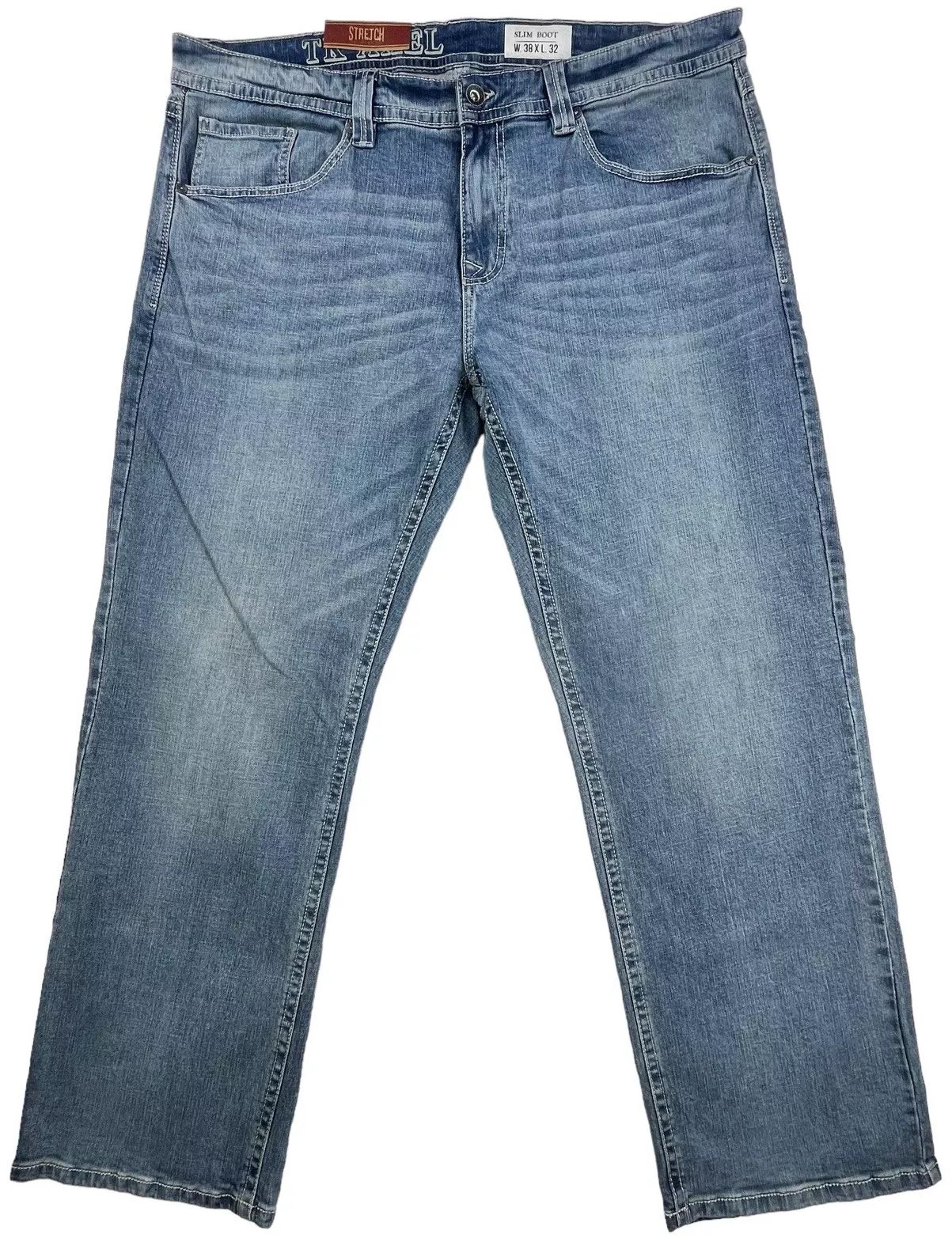 T.K. Axel Men's Slim Boot Stretch Jeans 32x32"