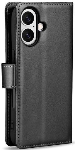Tough On Flip Wallet Leather Phone Case for iPhone 16