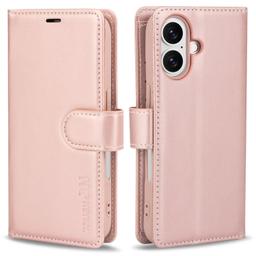 Tough On Flip Wallet Leather Phone Case for iPhone 16