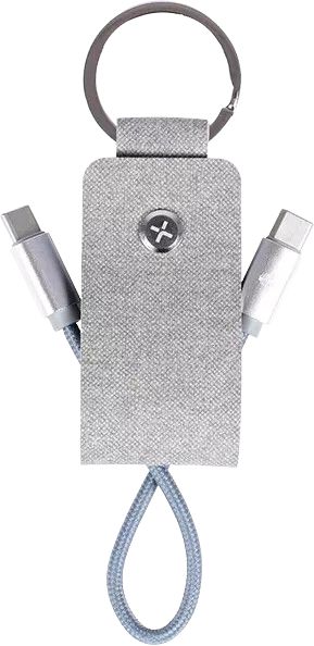 Tylt USB-C to USB-C Portable Keychain Cable