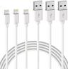 USB Lightning Cable 3 Pack 1m USB to Lightning Cable - White