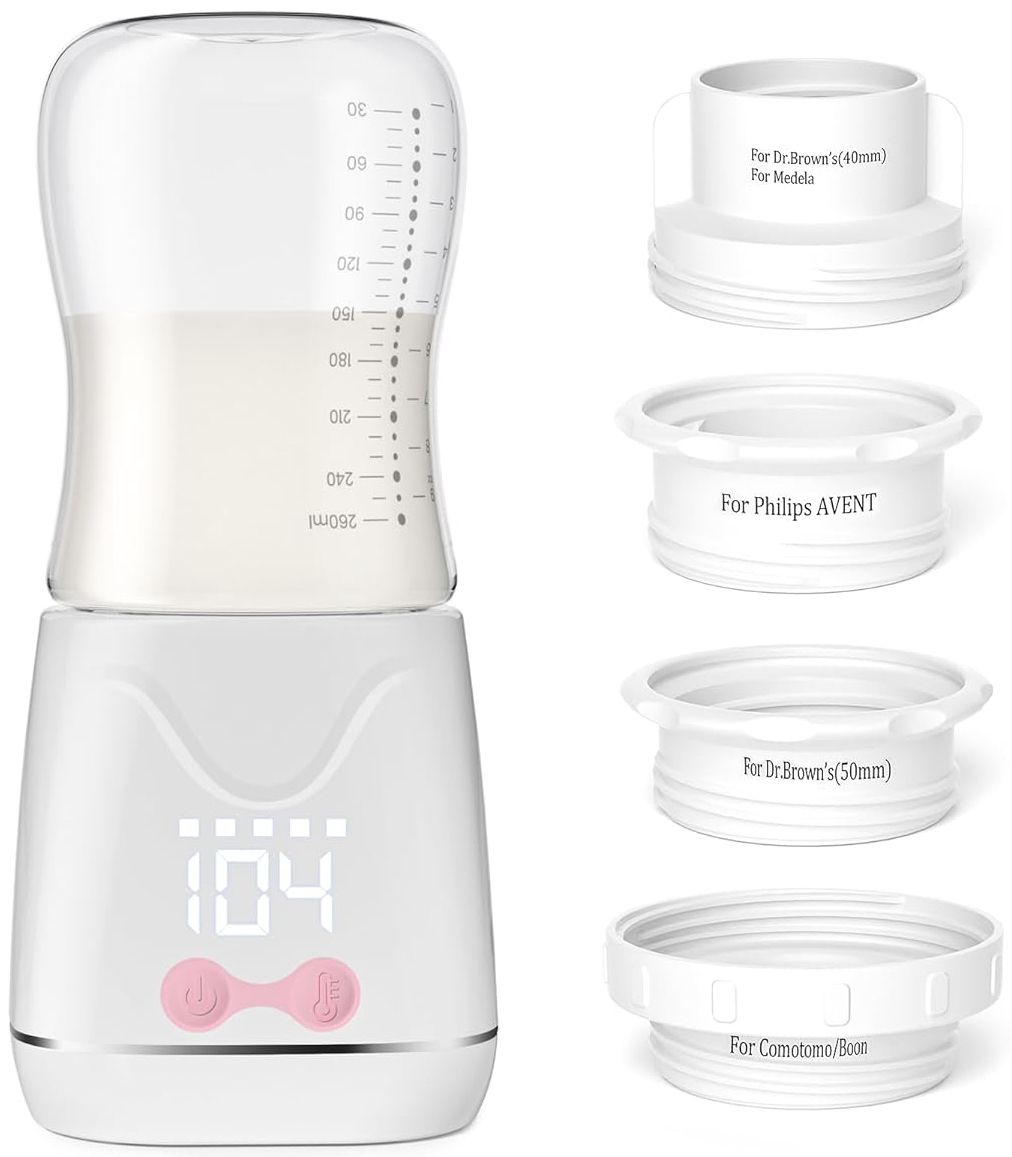 W-Maxa Portable Bottle Warmer Travel Bottle SM-2301