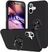Xquisite Xquisite Ring Armour Phone Case for iPhone 16 Plus - Black