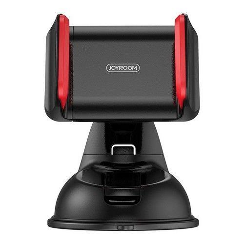 Refurbished Joyroom Car Holder 360° Suction Cup Universal Phone Stand Windscreen Mount Black & Red - Reebelo United Kingdom