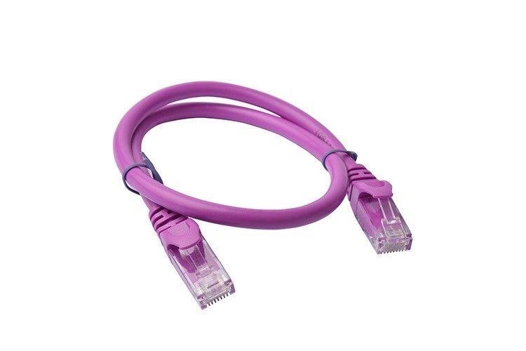 Refurbished 8Ware CAT6A Cable 0.25m (25cm) - Purple Color RJ45 Ethernet Network LAN UTP Patch Cord Snagless - Reebelo United Kingdom