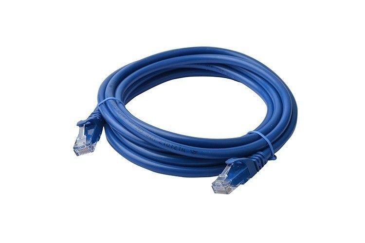 Refurbished 8Ware CAT6A Cable 3m - Blue Color RJ45 Ethernet Network LAN UTP Patch Cord Snagless - Reebelo United Kingdom