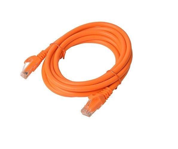 Refurbished 8Ware CAT6A Cable 3m - Orange Color RJ45 Ethernet Network LAN UTP Patch Cord Snagless - Reebelo United Kingdom