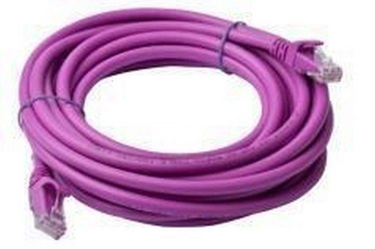 Refurbished 8Ware CAT6A Cable 5m - Purple Color RJ45 Ethernet Network LAN UTP Patch Cord Snagless - Reebelo United Kingdom