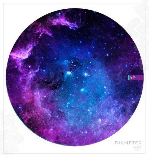 Refurbished GALAXY ROUND BEACH TOWEL unisex Eco-friendly round towel sand free meditation inspired made from recycled plastic bottles - Reebelo United Kingdom