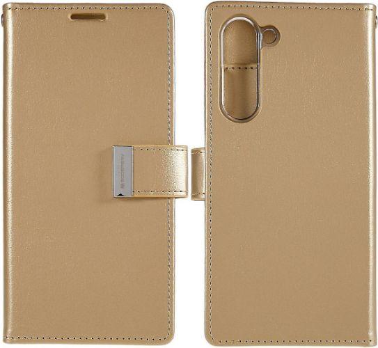 Refurbished Goospery Rich Diary Wallet Phone Case for Samsung Galaxy S23 - Reebelo United Kingdom