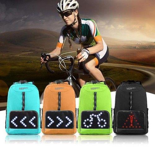 Refurbished Lightweight Cycling Backpack with LED Lighting indicators - Reebelo United Kingdom