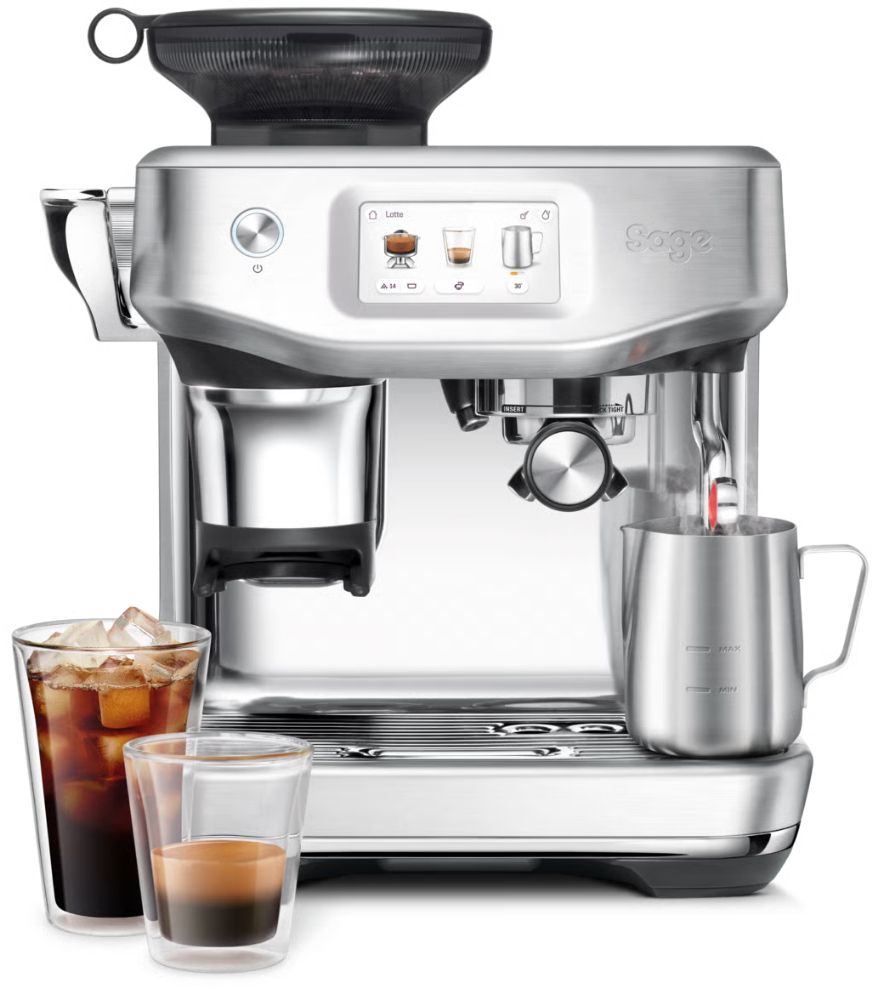Sage SES882 the Barista Touch Impress Espresso Machine with Cold Extraction
