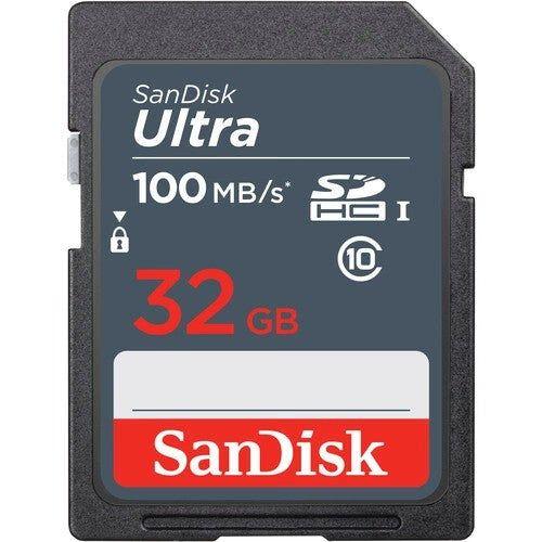 Refurbished SanDisk Ultra 32GB SDHC SDXC SD C10 Memory Card (100MB/s) - Reebelo United Kingdom