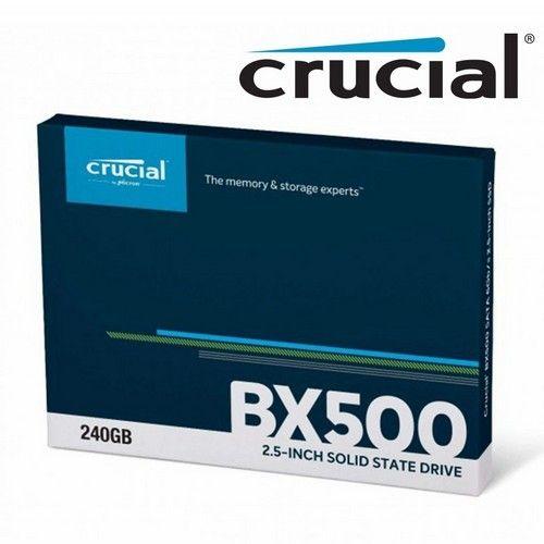 Refurbished Crucial SSD 240GB BX500 Internal Solid State Drive Laptop 2.5" SATA III 540MB/s - Reebelo United Kingdom