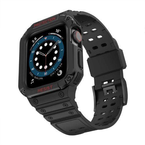 Refurbished Tough On Rugged Protection Watch Band with Case for Apple Watch 42/ 44/ 45mm - Reebelo United Kingdom