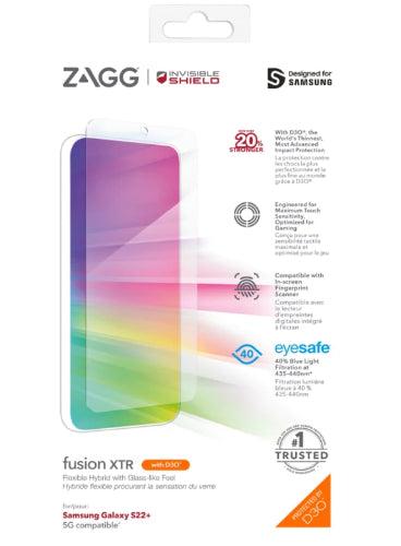 Refurbished Zagg InvisibleShield Fusion XTR with D3O Screen Protector for Galaxy S22 Plus - Reebelo United Kingdom
